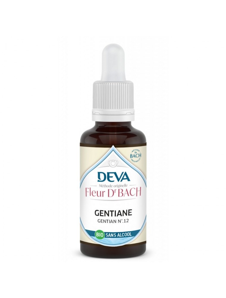 Image principale de la modale pour Gentiane Sans Alcool Bio - Détermination et Persévérance Élixir Floral de Bach 30 ml - Deva