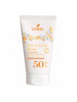 Image de Lait Solaire Bébé SPF 50 Bio - Soin du visage et du corps 50 ml - UV Bio depuis Herboristerie Louis - Produits de phytothérapie et d'herboristerie en ligne (99)