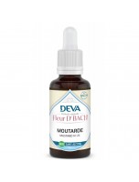 Image de Moutarde Sans Alcool Bio - Sérénité et Joie Élixir Floral de Bach 30 ml - Deva depuis Fleurs de Bach sans alcool pour votre bien-être | Louis Herboristerie
