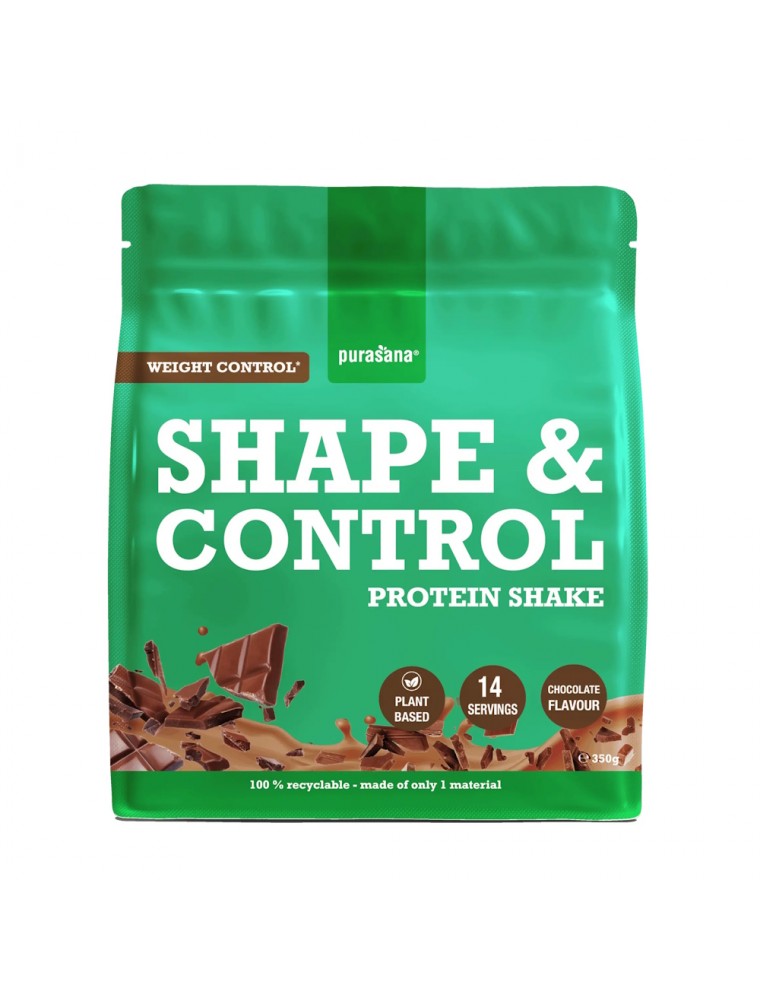 Image principale de la modale pour Shape et Control Vegan Chocolat - Aide minceur en poudre 350g - Purasana