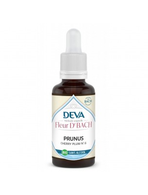 Image de Prunus Sans Alcool Bio - Calme et Paix intérieure Élixir Floral de Bach 30 ml - Deva depuis Achetez les produits Deva à l'herboristerie Louis (6)