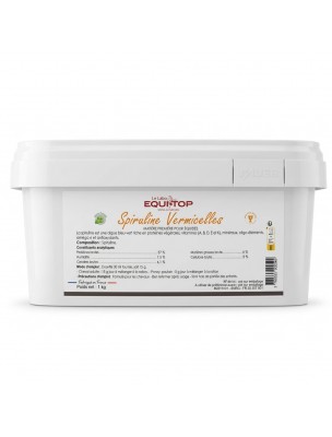 Image de Spiruline vermicelles - Muscles des chevaux 1 Kg - Equi-Top depuis Achetez les produits Equitop à l'herboristerie Louis