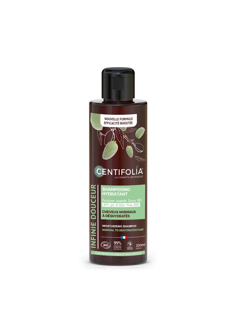 Image principale de la modale pour Shampooing Hydratant Bio - Cheveux normaux à déshydratés 200 ml - Centifolia