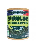 Image de Spiruline en Paillettes Bio - Immunité et Tonus 90 g - Etika Spirulina depuis Spiruline pour énergie et vitalité | Louis Herboristerie