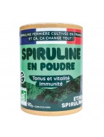 Image de Spiruline en Poudre Bio - Immunité et Tonus 90 g - Etika Spirulina depuis Spiruline pour énergie et vitalité | Louis Herboristerie