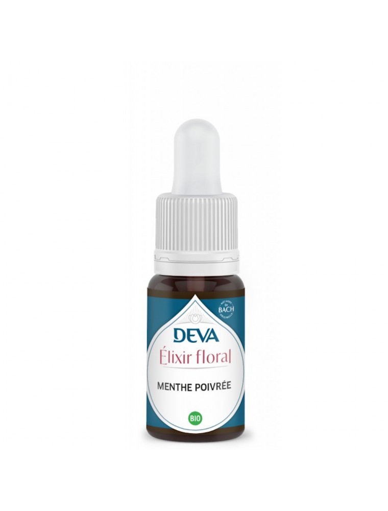 Image principale de la modale pour Menthe Poivrée Bio - Attention et Vivacité d'Esprit Elixir floral 15 ml - Deva