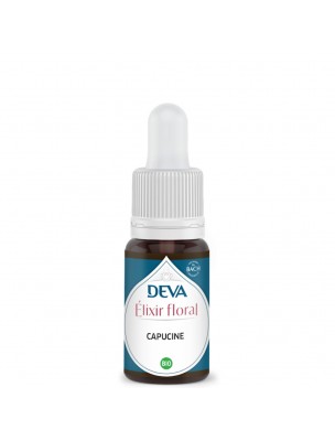 Image de Capucine Bio - Vitalité et Ouverture d'Esprit Elixir floral 15 ml - Deva depuis ▷ Meilleures ventes de plantes médicinales à l'herboristerie
