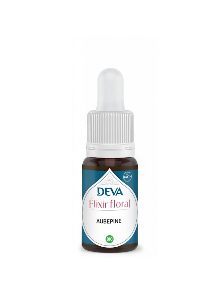 Image principale de la modale pour Aubépine Bio - Paix du cœur Liberté Elixir floral 15 ml - Deva