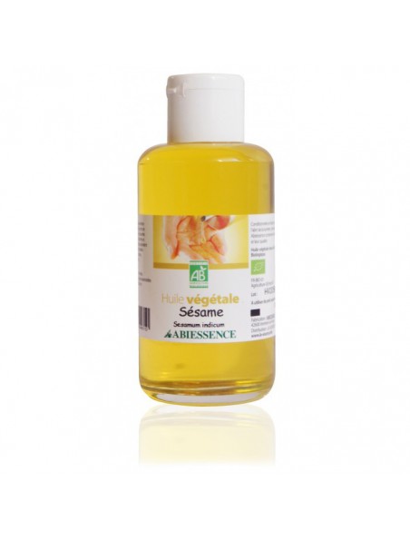 Image principale de Sésame Bio - Huile végétale Sesamum indicum 100 ml - Abiessence