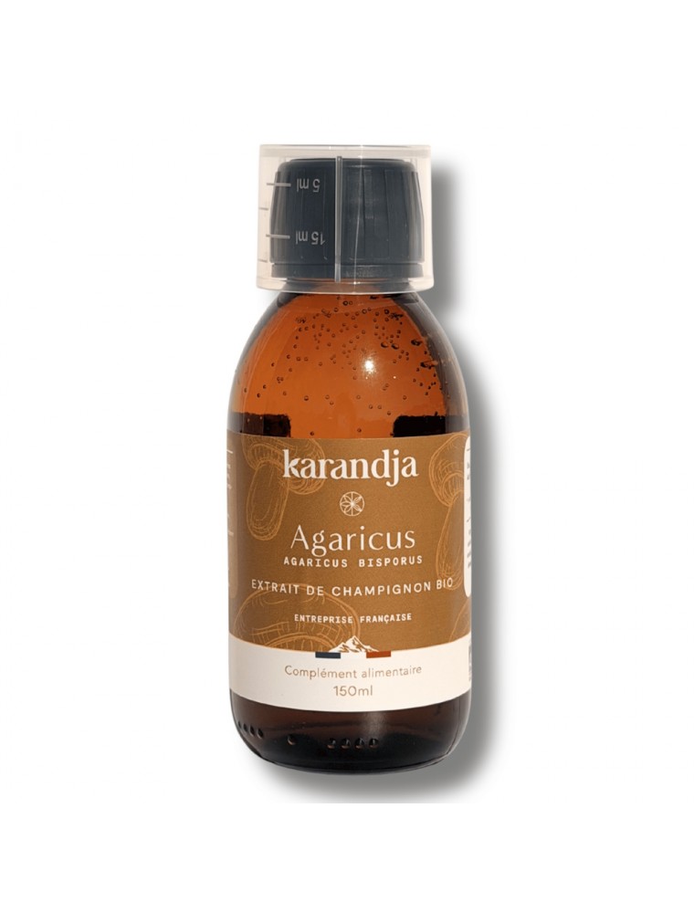 Image principale de la modale pour Agaricus Bio - Extrait Aqueux de Champignons 150 ml - Karandja