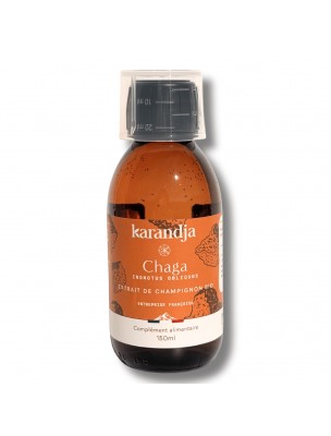 Image de Chaga Bio - Extrait Aqueux de Champignons 150 ml - Karandja depuis ▷ Meilleures ventes de plantes médicinales à l'herboristerie