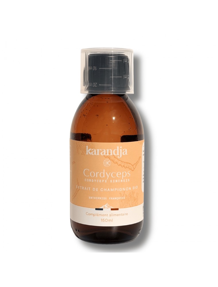 Image principale de la modale pour Cordyceps Bio - Extrait Aqueux de Champignons 150 ml - Karandja