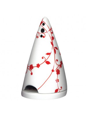 Lampe Lutin rouge pour poudres de bois - Les Encens du Monde