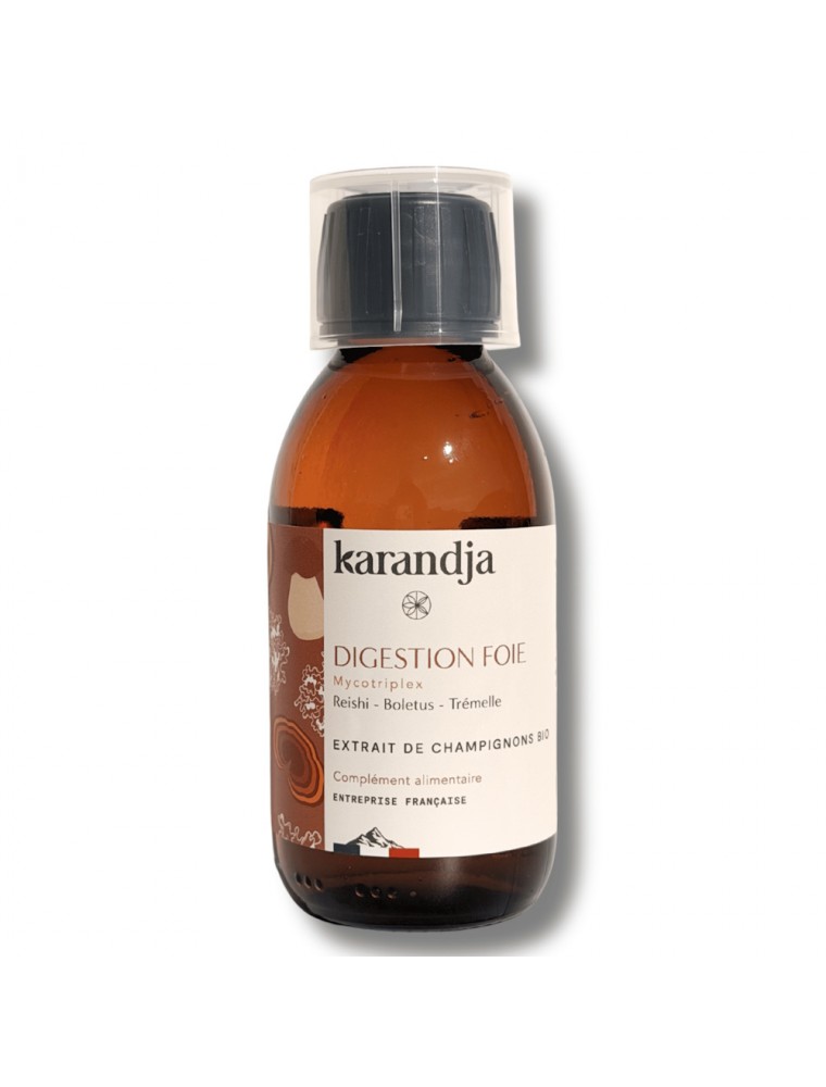 Image principale de la modale pour Mycotriplex Digestion Foie Bio - Extraits Aqueux de Champignons 150 ml - Karandja
