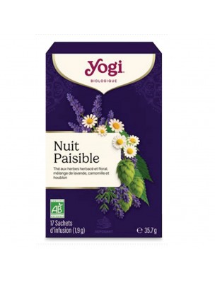 https://www.louis-herboristerie.com/79405-home_default/nuit-paisible-bio-infusions-ayurvediques-17-sachets-yogi.jpg Image 79405 supplémentaire pour Nuit Paisible Bio - Infusions Ayurvédiques 17 sachets - Yogi