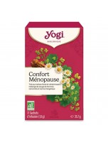 Image de Confort Ménopause Bio - Infusions Ayurvédiques 17 sachets - Yogi depuis Thés en infusettes bio pour votre bien-être | Louis Herboristerie