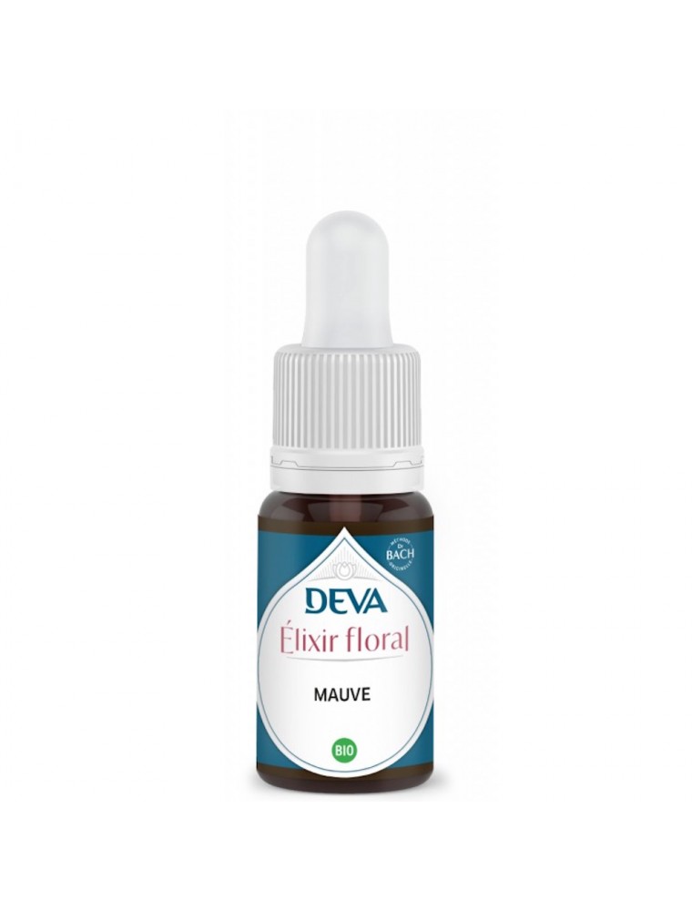 Image principale de la modale pour Mauve Bio - Acceptation de soi et Ouverture sociale Elixir floral 15 ml - Deva