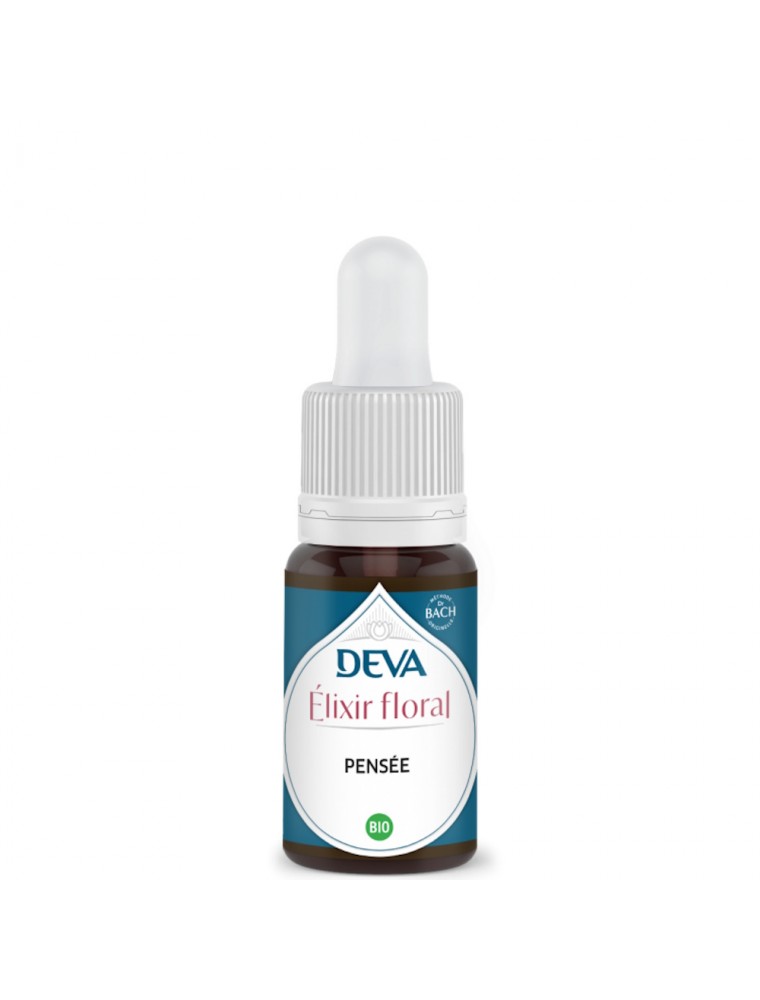 Image principale de la modale pour Pensée Bio - Force intérieure et Résistance Elixir floral 15 ml - Deva