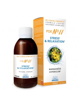 Image de POE N°11 Millepertuis et Oligo - Stress 150ml - Bioligo depuis louis-herboristerie