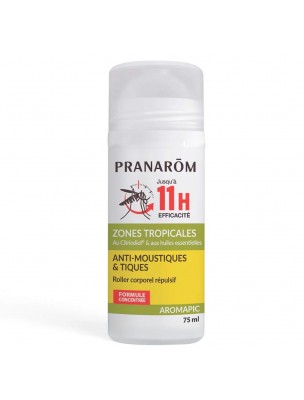 Image de Roller répulsif Aromapic Bio- Anti-moustiques et Tiques 75 ml - Pranarôm depuis Achetez les produits Pranarôm à l'herboristerie Louis (5)