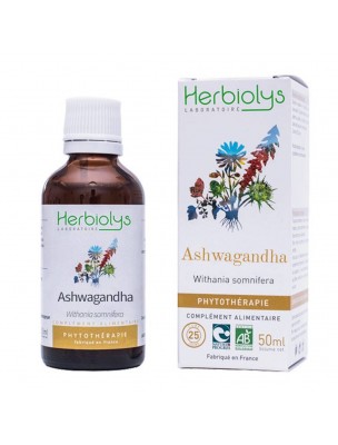 Image 79474 supplémentaire pour Ashwagandha Bio - Equilibre Mental Teinture-mère Withania somnifera 50 ml - Herbiolys