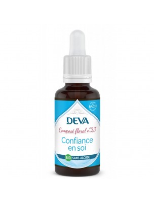 Image de Confiance en Soi Sans Alcool Bio - Oser être soi-même Composé floral n°23 30 ml - Deva depuis ▷ Meilleures ventes de plantes médicinales à l'herboristerie