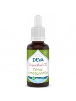 Image de Détox Emotionnelle Sans Alcool Bio - Régénération Composé floral n°21 30 ml - Deva depuis Fleurs de Bach sans alcool pour votre bien-être | Louis Herboristerie