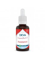 Image de Assistance Sans Alcool Bio - Centrage et Apaisement Composé floral n°1 30 ml - Deva depuis Fleurs de Bach pour un bien-être optimal | Louis Herboristerie