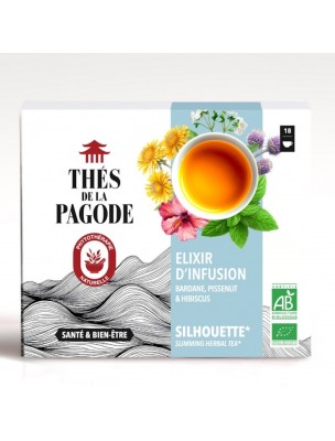 Image de Elixir d'Infusion Silhouette Bio - Minceur 18 Infusettes - Thés de la Pagode depuis Thés de la Pagode