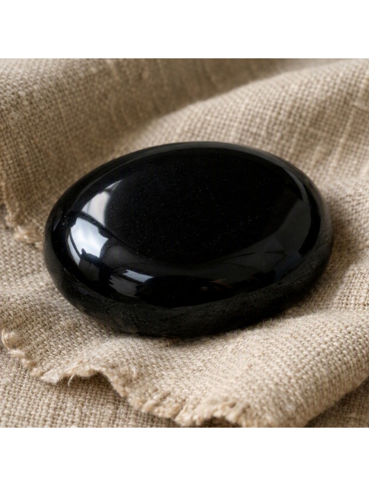 Image principale de la modale pour Galet - Obsidienne - 45 mm