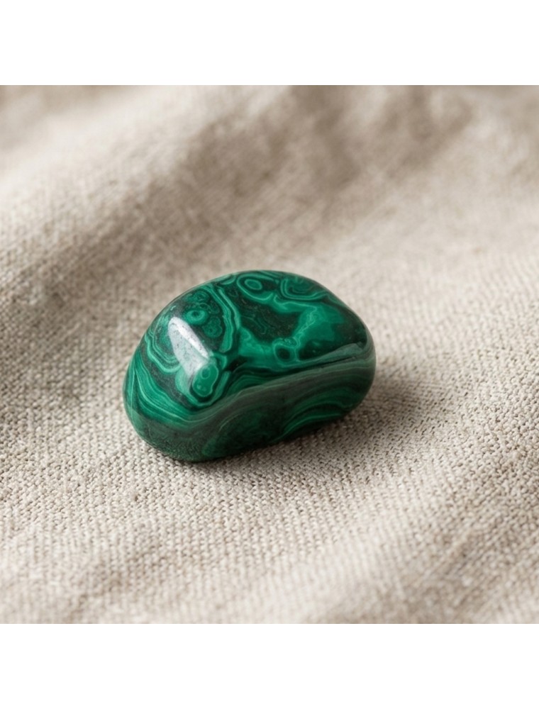 Image principale de la modale pour Pierre Roulée - Malachite - 30 à 40 mm