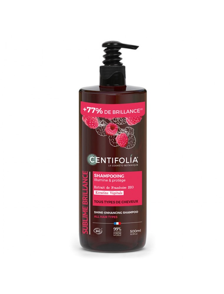 Image principale de la modale pour Shampooing Brillance Bio - Tous Types de Cheveux 500 ml - Centifolia