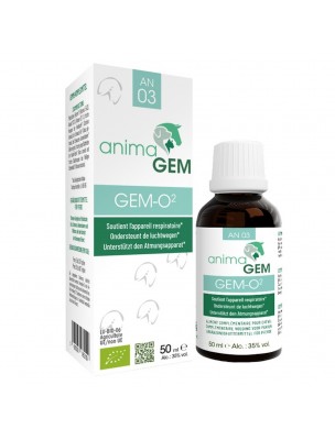 Image 79632 supplémentaire pour Gem-O² Animagem n°03 Bio - Respiration des Animaux 50 ml - Alphagem