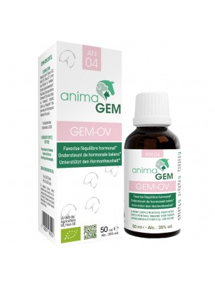 Image 79637 supplémentaire pour Gem-OV Animagem n°04 Bio - Equilibre Hormonal des Animaux 50 ml - Alphagem