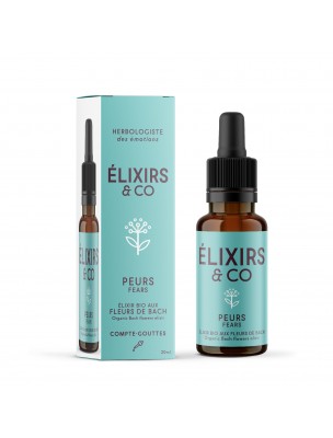 Image de Peurs Bio -Elixir composé Bio aux Fleurs de Bach 20 ml - Elixirs and Co depuis Achetez les produits Elixirs and Co à l'herboristerie Louis (3)