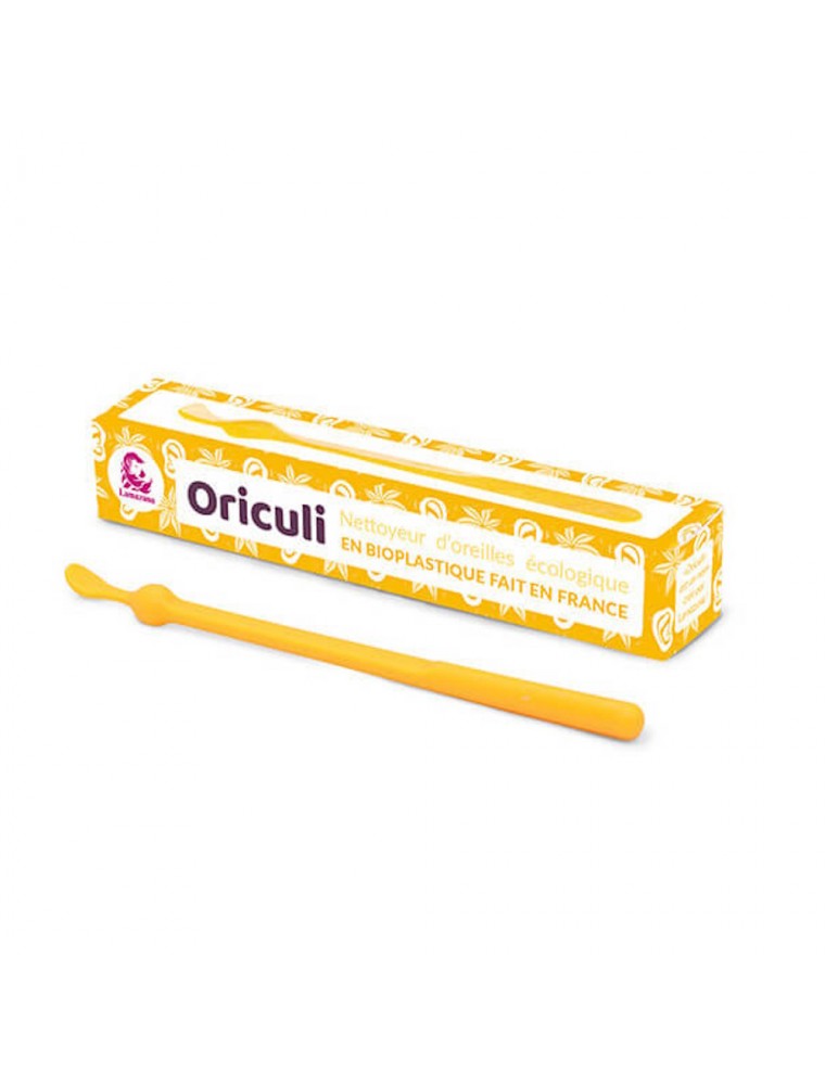 Image principale de la modale pour Oriculi Jaune - Nettoyeur d'oreilles écologique en Bioplastique - Lamazuna