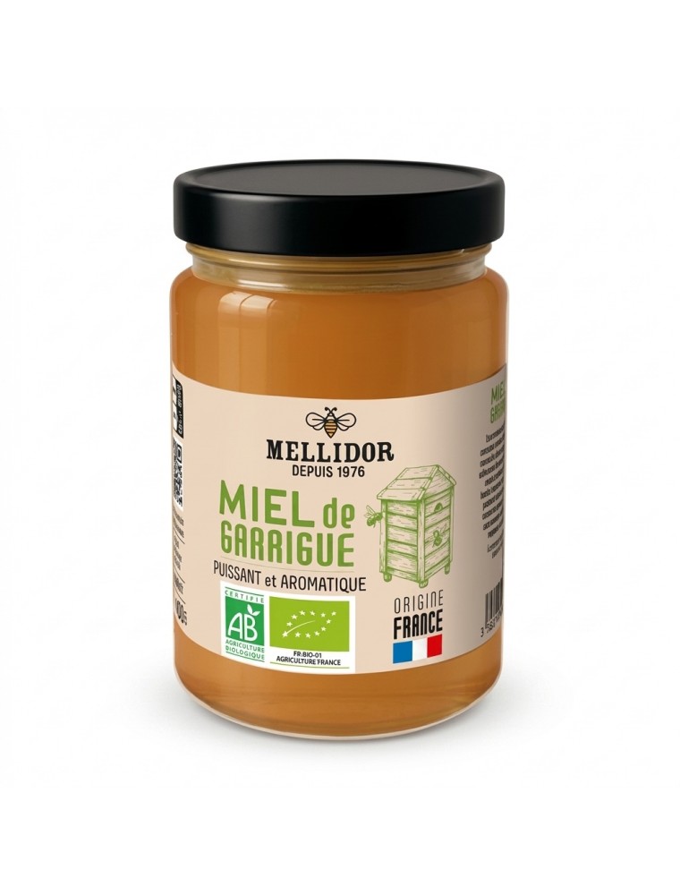 Image principale de la modale pour Miel de Garrigue Bio - Miel Doux et Aromatique 750g - Mellidor