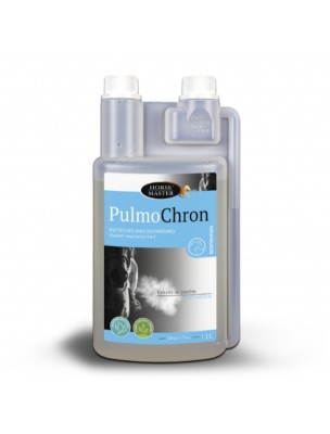 Image de Pulmochron - Soutien les voies respiratoires des chevaux 1L - Horse Master depuis Achetez les produits Horse Master à l'herboristerie Louis