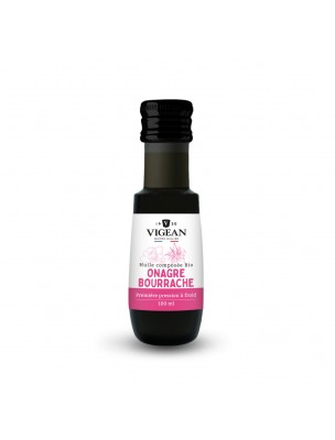 Image de Onagre Bourrache Bio - Huile Végétale 100 ml - Vigean depuis Vigean