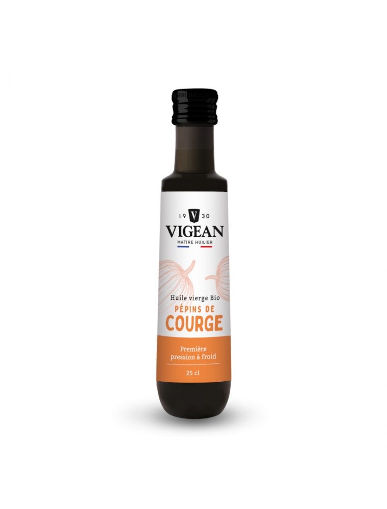 Image principale de la modale pour Pépins de Courge Bio - Huile Végétale 250 ml - Vigean