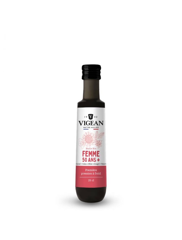 Image principale de la modale pour Femme 50 Ans + Bio - Huile Végétale 250 ml - Vigean