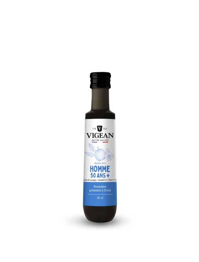 Image principale de la modale pour Homme 50 Ans + Bio - Huile Végétale 250 ml - Vigean