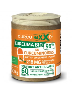 https://www.louis-herboristerie.com/79802-home_default/curcumaxx-c-bio-95-curcuma-60-gelules-curcumaxx.jpg Image 79802 supplémentaire pour Curcumaxx C+ Bio 95% - Curcuma 60 gélules - Curcumaxx