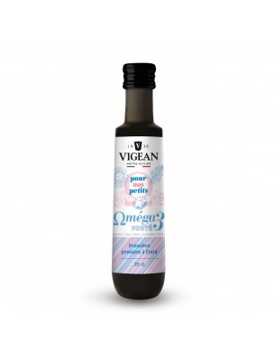 Image de Oméga 3 Forté Pour Nos petits Bio - Huile Végétale 250 ml - Vigean depuis Vigean