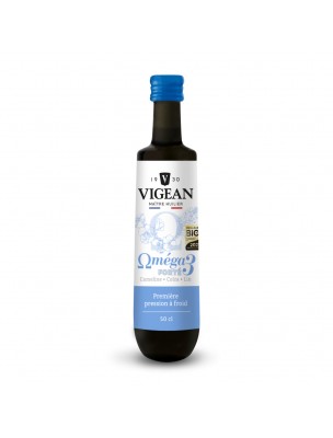 Image de Oméga 3 Forté Bio - Huile Végétale 500 ml - Vigean depuis Vigean