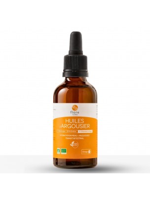 Image de Huiles d'Argousier Bio - Soin de la Peau 50 ml - Flore Alpes depuis Flore Alpes