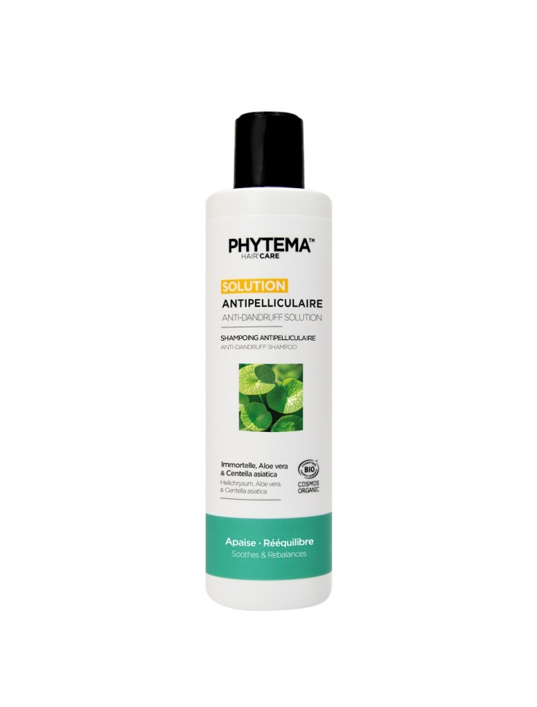 Image principale de la modale pour Shampoing Antipelliculaire Bio - Soin des Cheveux 250 ml - Phytema