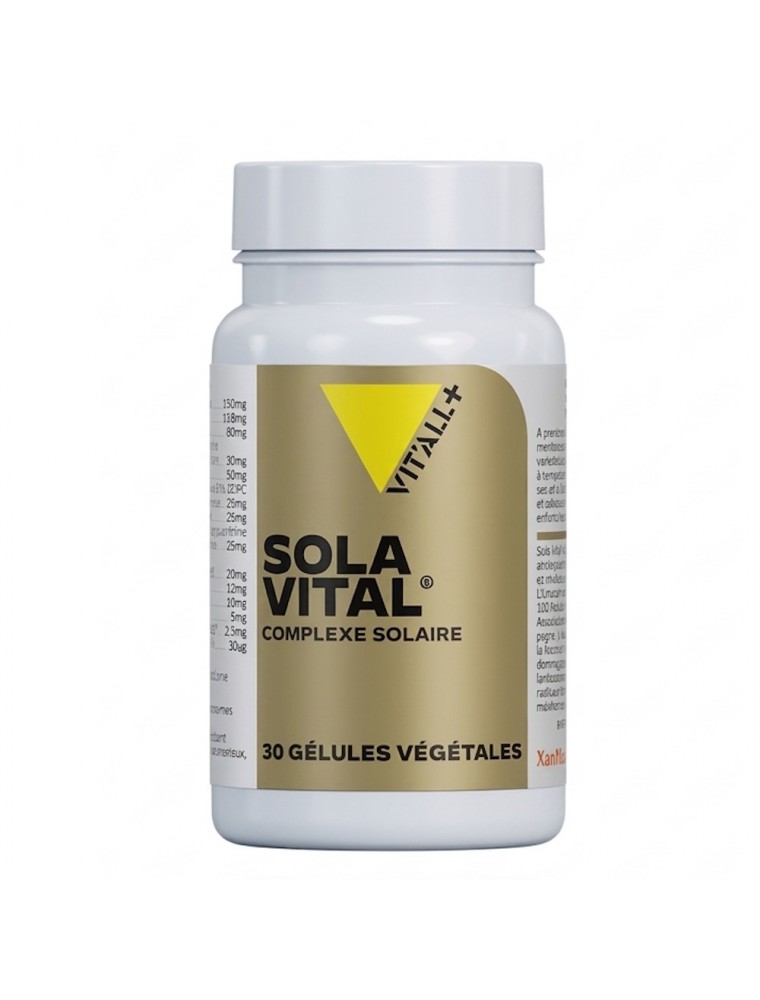 Image principale de la modale pour Sola Vital - Complexe Solaire 30 gélules - Vit'all+