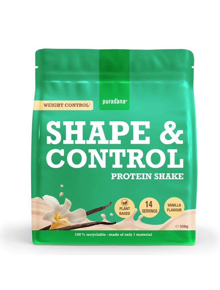 Image principale de la modale pour Shape et Control Vegan Vanille - Aide minceur en poudre 350g - Purasana