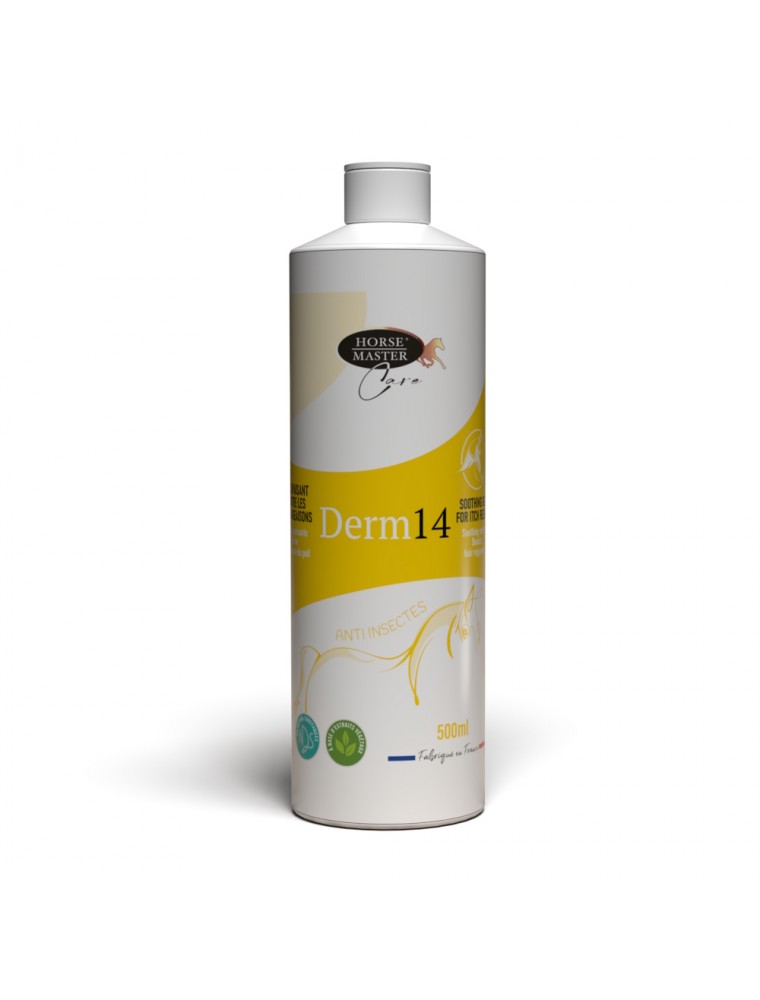 Image principale de la modale pour Derm 14 - Apaise les démangeaisons des chevaux 500ml - Horse Master